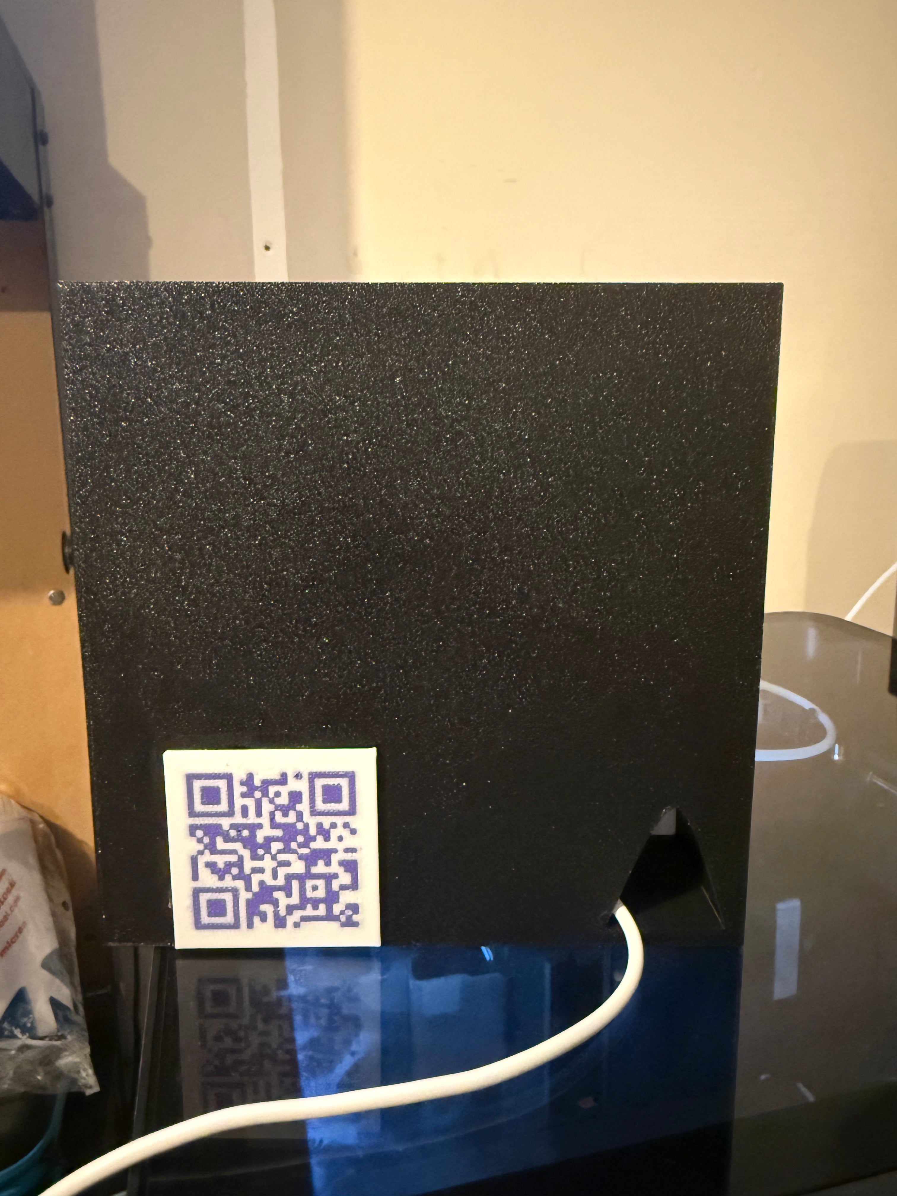 Custom Photo Lithophane Light Box with Song QR Code | 3D Printed Photo Lamp | Personalized Keepsake Gift