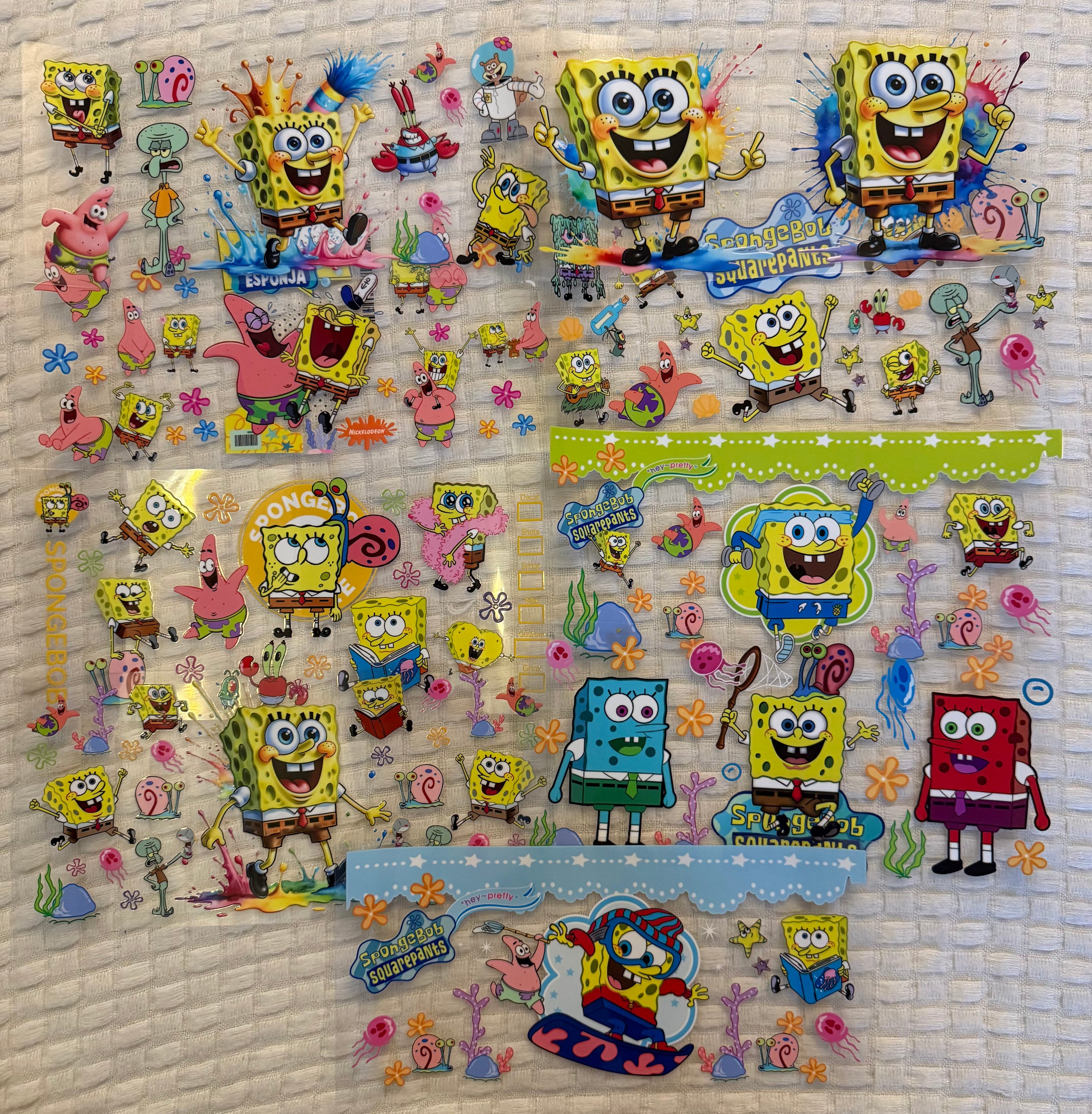 SBob UV DTF Sticker Bundle – 9 Pack