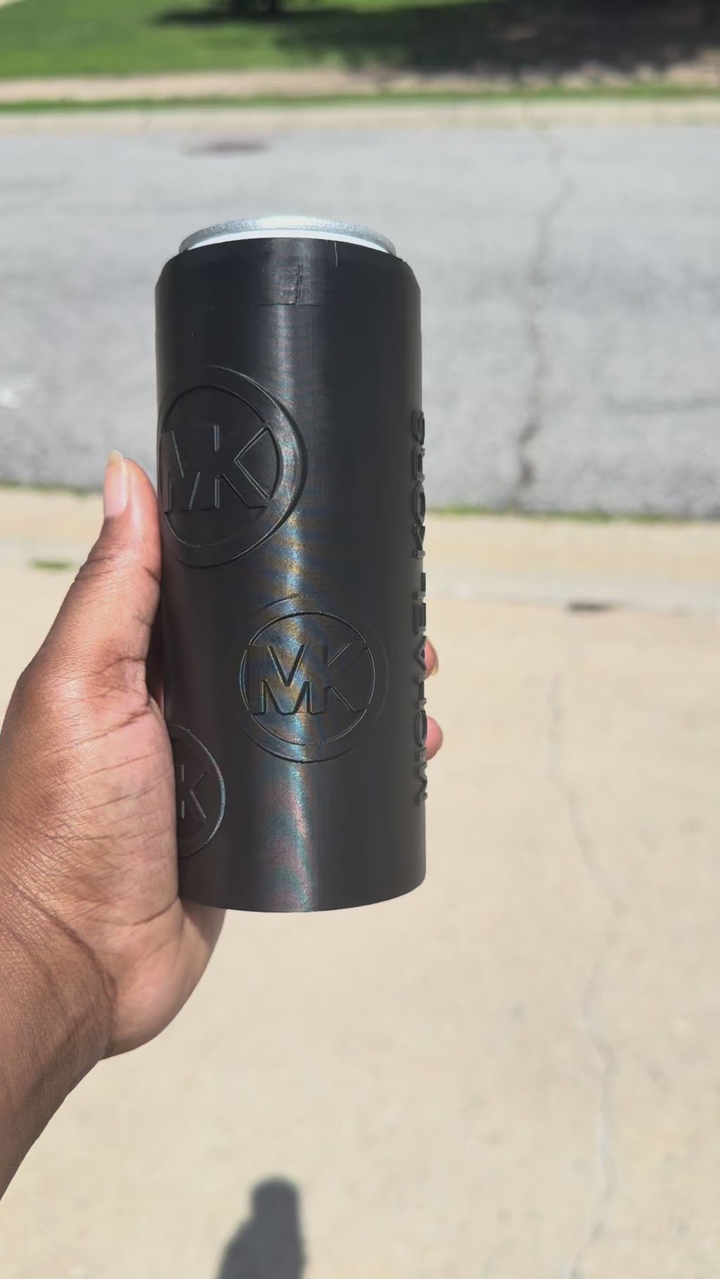 Designer Logo Can Sleeve